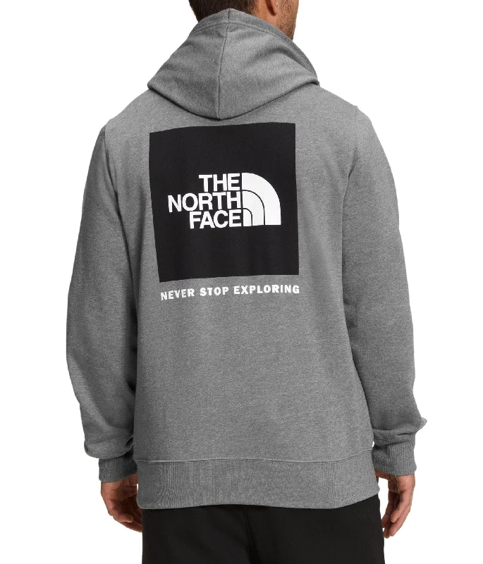 Men's Box NSE Hoodie Hoodie with Frayed Bohemian Relaxed