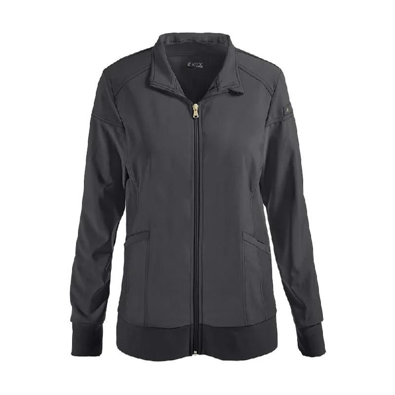 Cherokee Zip Front Jacket V-Neck Jacket Boat Neck Jacket Square Neck Jacket