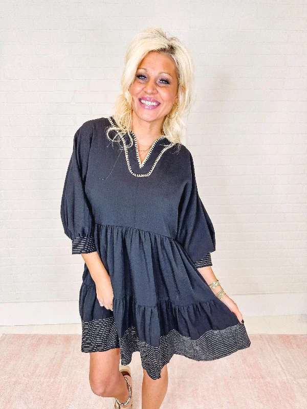 By Your Side Tiered Dress