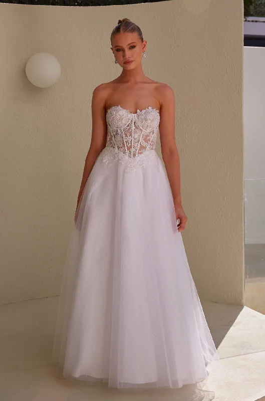 Mayim Sweetheart Lace Debutante Dress