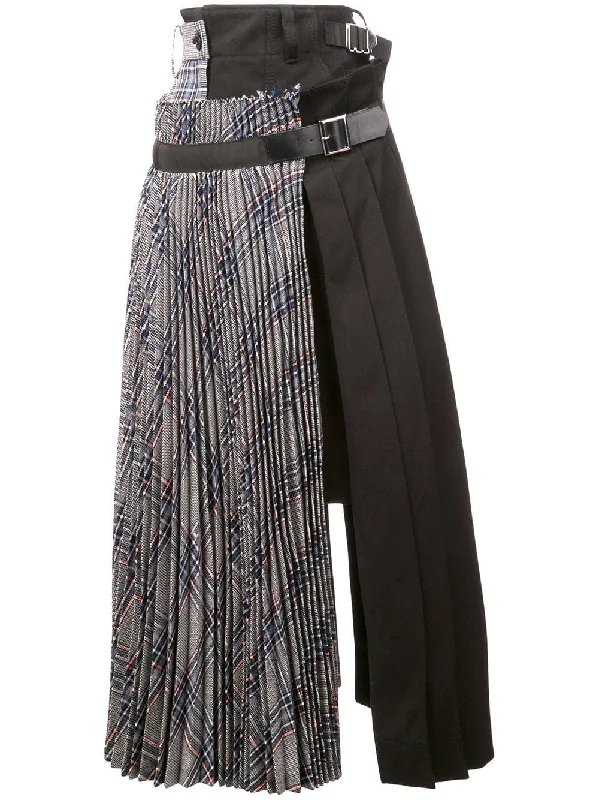 pleated wrap around midi skirt denim skirt classic
