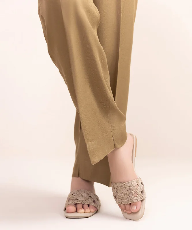 Bedford Straight Pants Trendy Printed Pants
