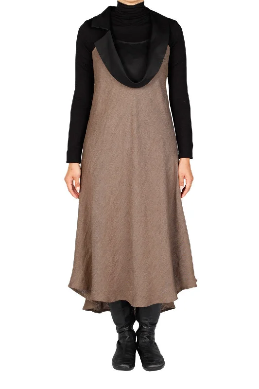 Lupa Dress - Brown