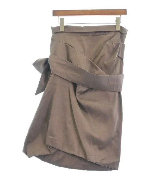 DRIES VAN NOTEN Knee length skirts velvet skirt sumptuous