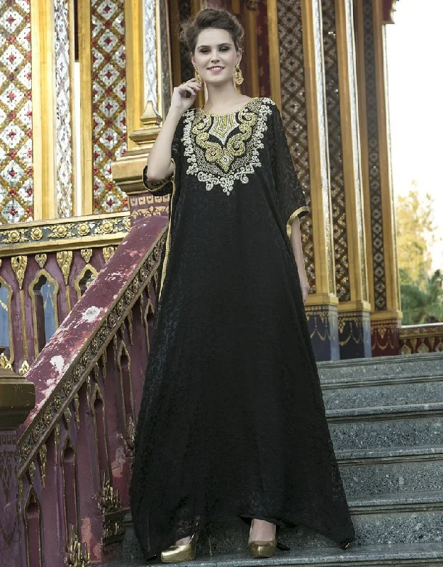 Farasha Party Dresses Kaftan Tunics Denim casual