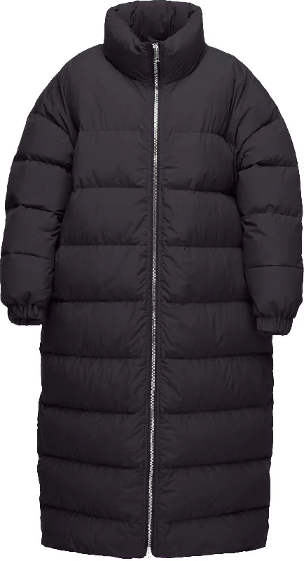 Sundance Long Puffer Down Jacket - Oversized - Women's|-|Manteau long en duvet Sundance - Surdimensionnée - Femme Zippered Front Buttoned Front Snap Front