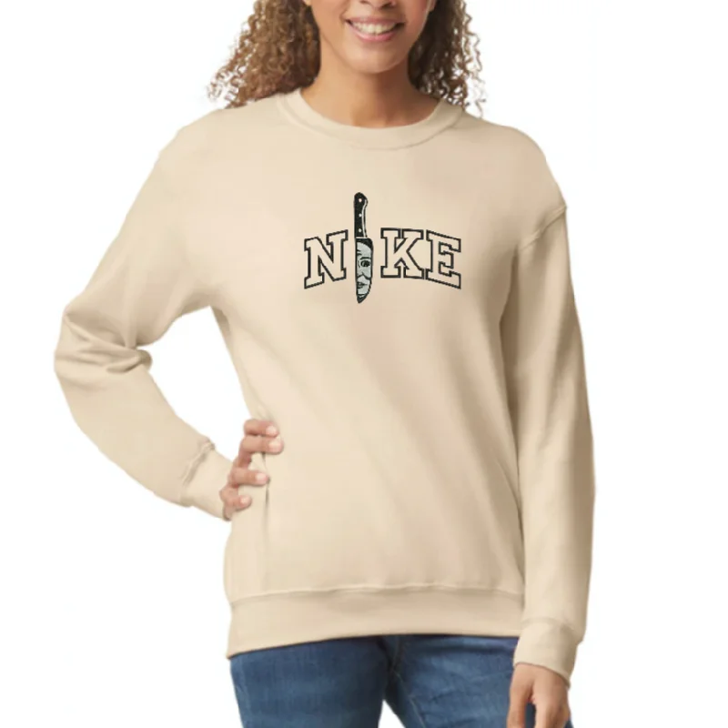 Horror Knife Myers Sweatshirt Hoodie with Raglan Sleeves Sporty Comfortable