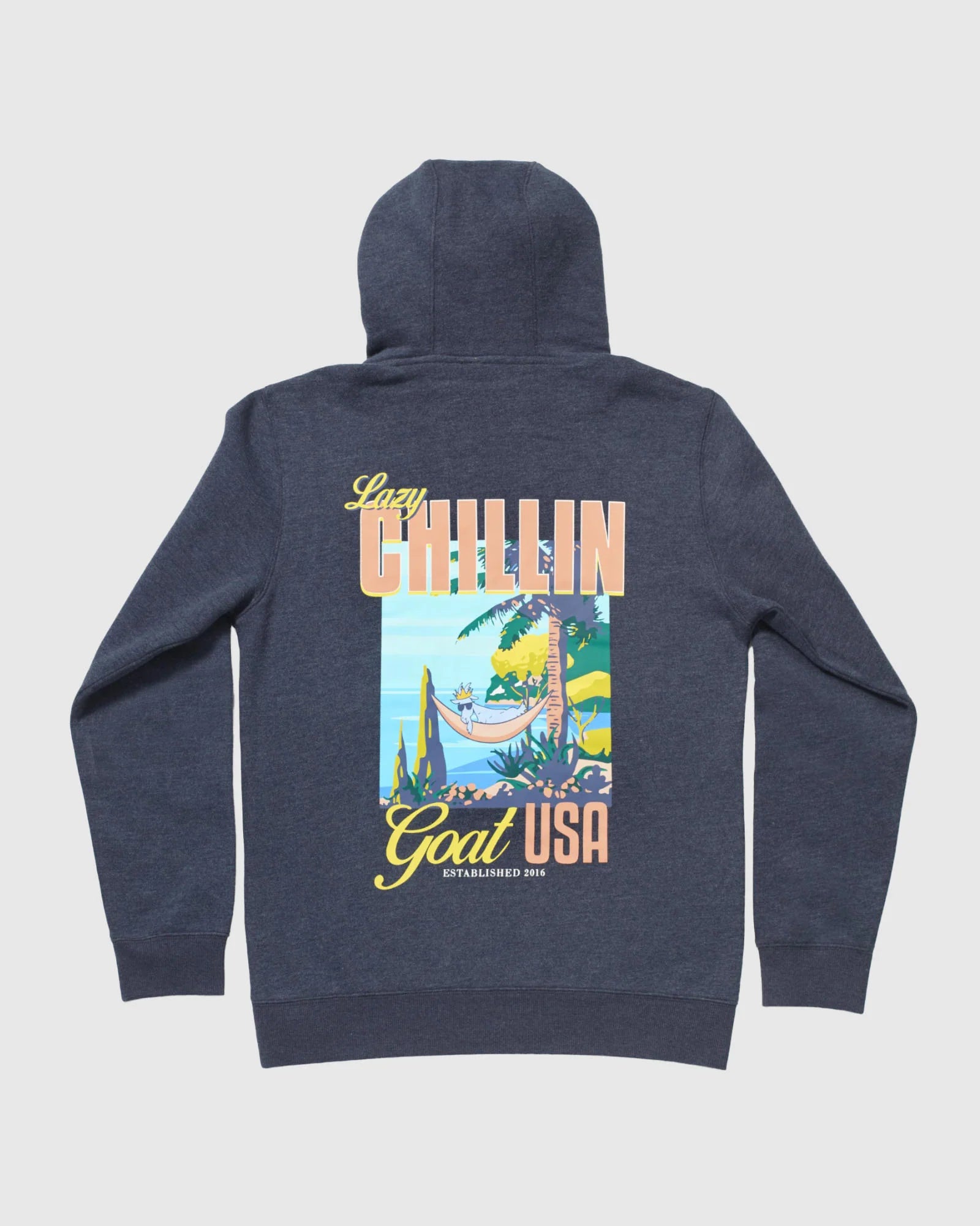 Lazy Chillin' Hoodie Hoodie with Color Block Contrast Stylish