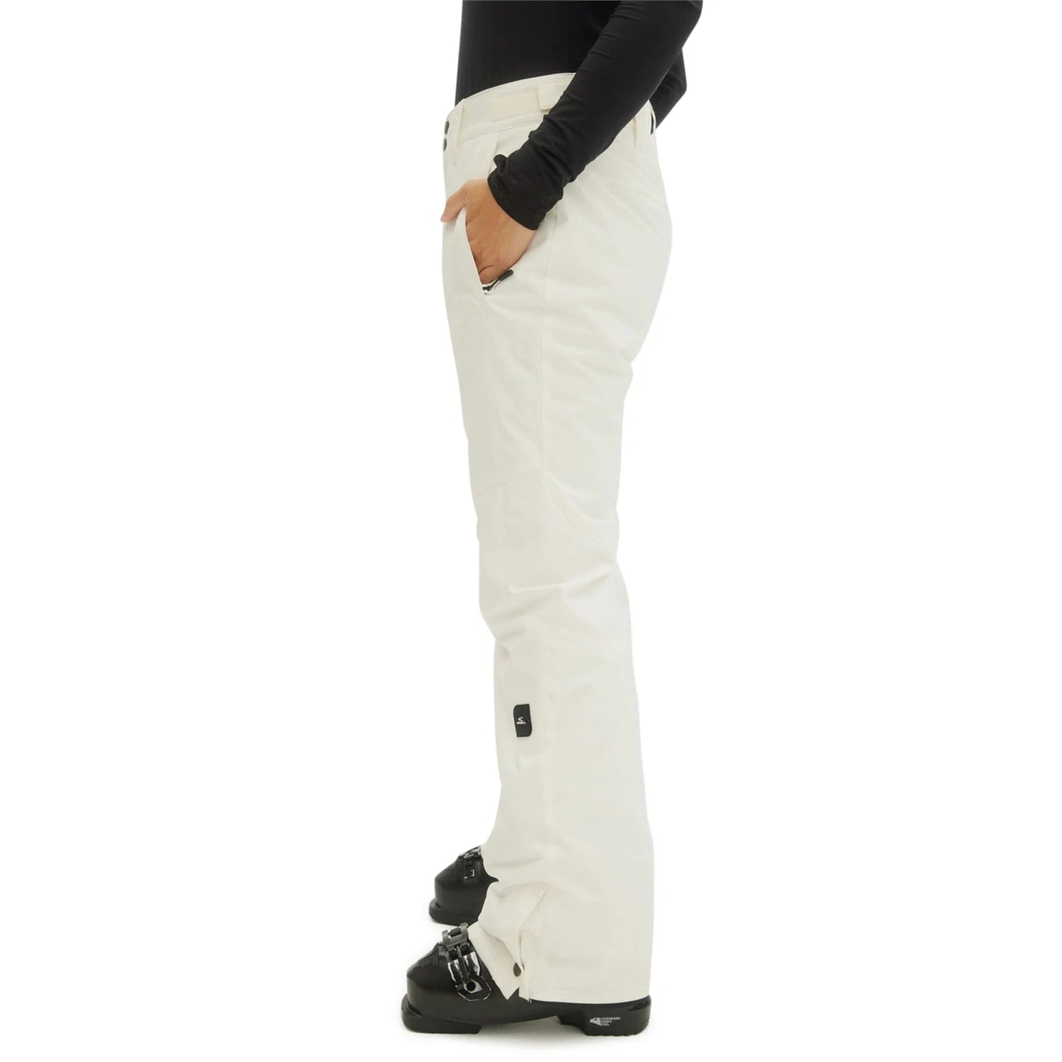 O'NEILL WOMEN'S STAR INSULATED PANT - (WHITE) Classic Cropped Pants