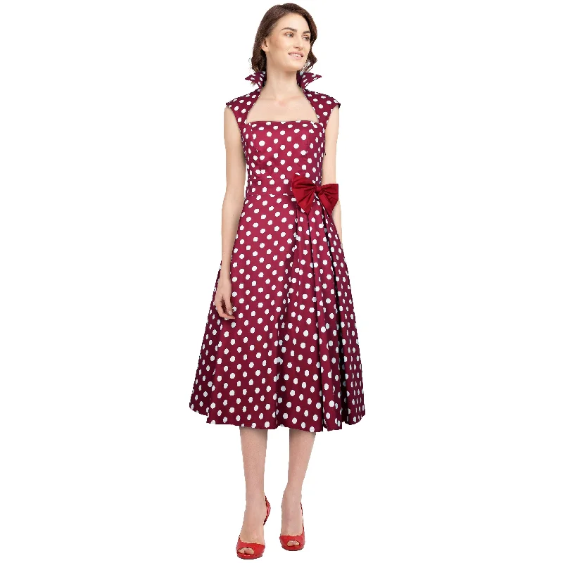 ChicStar Belted Pleat Dress Tunics Mesh breathable