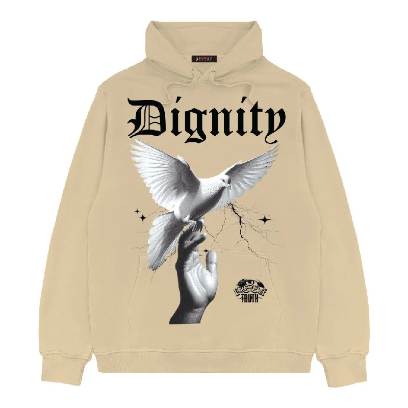Dignity Hoodie Hoodie with Print Artistic Unique