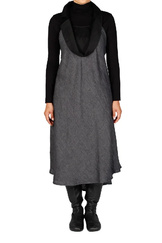 Lupa Dress - Charcoal
