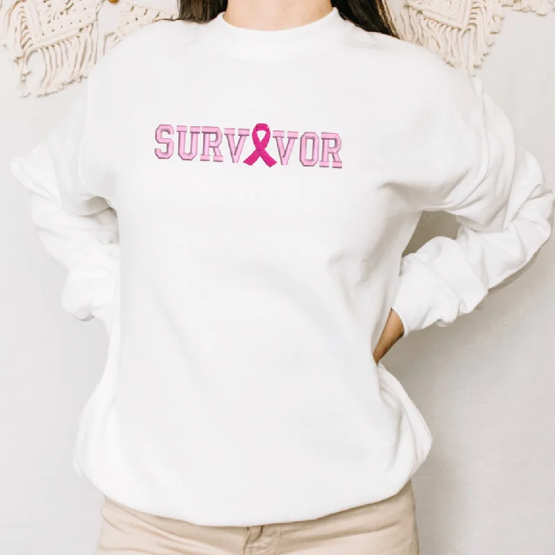 Survivor Sweatshirt Hoodie with Longline Fit Extended Stylish