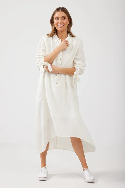 Charlie Dress in White