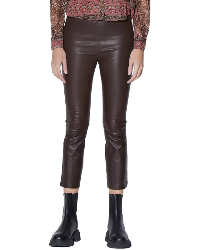 Walter Baker Lori Leather Pant Comfortable Denim Trousers