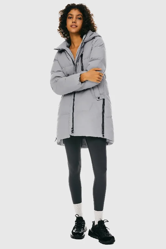 Two-Way Zipper Hooded Puffer Jacket Faux Fur Fabric Real Fur Fabric Shearling Fabric Two-Way Zipper Hooded Puffer Jacket Faux Fur Fabric Real Fur Fabric Shearling Fabric