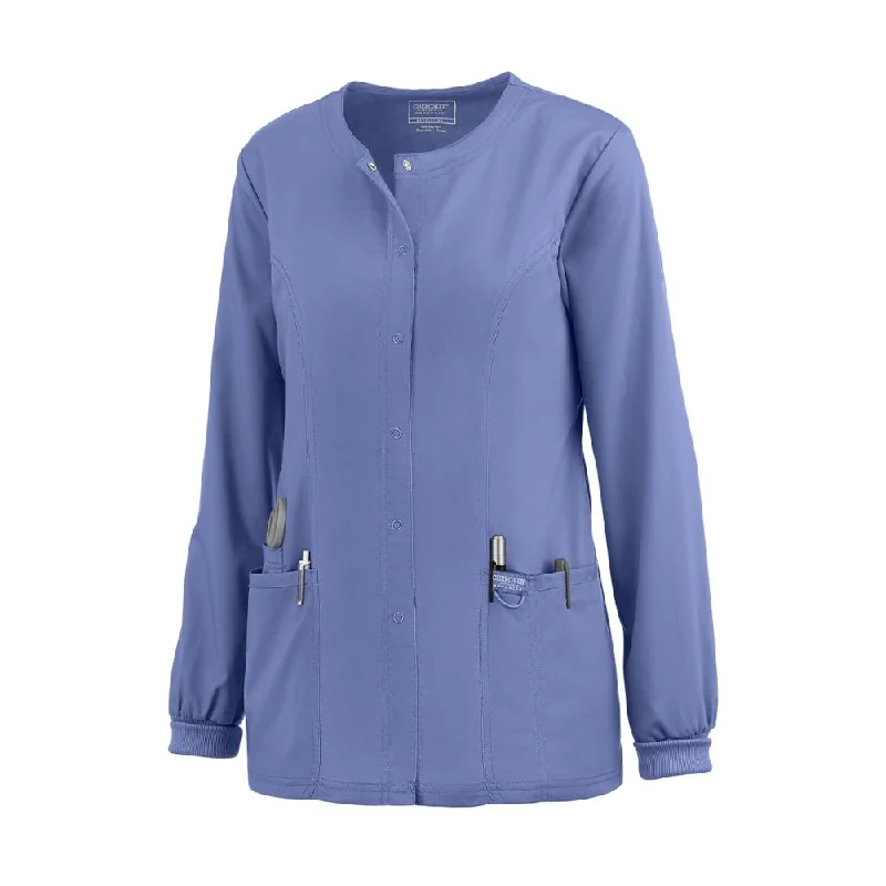 Cherokee Snap Front Jacket Zip Front Button Front Snap Front