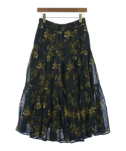 SLOBE IENA Long/Maxi length skirts patchwork skirt art