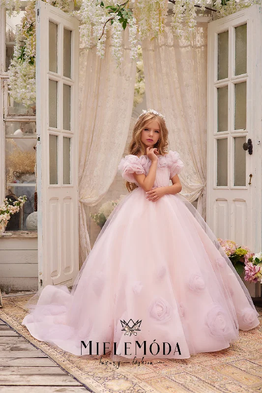 Abelia Luxury Couture Flower Girl Dress