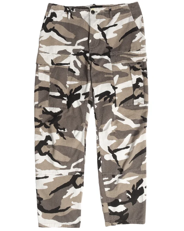 Camouflage Cargo Pants Comfortable Denim Leggings