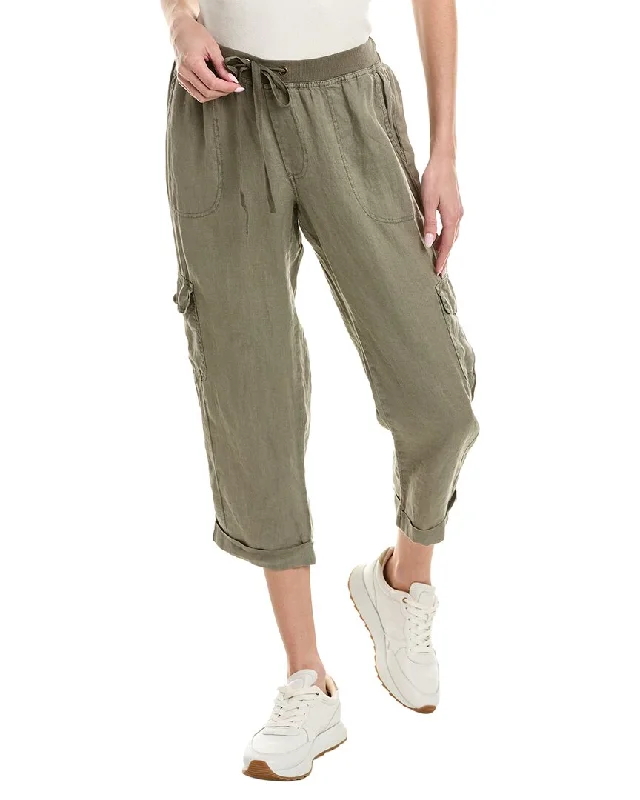 XCVI Moya Cuffed Crop Pant Elegant High-Waist Pants