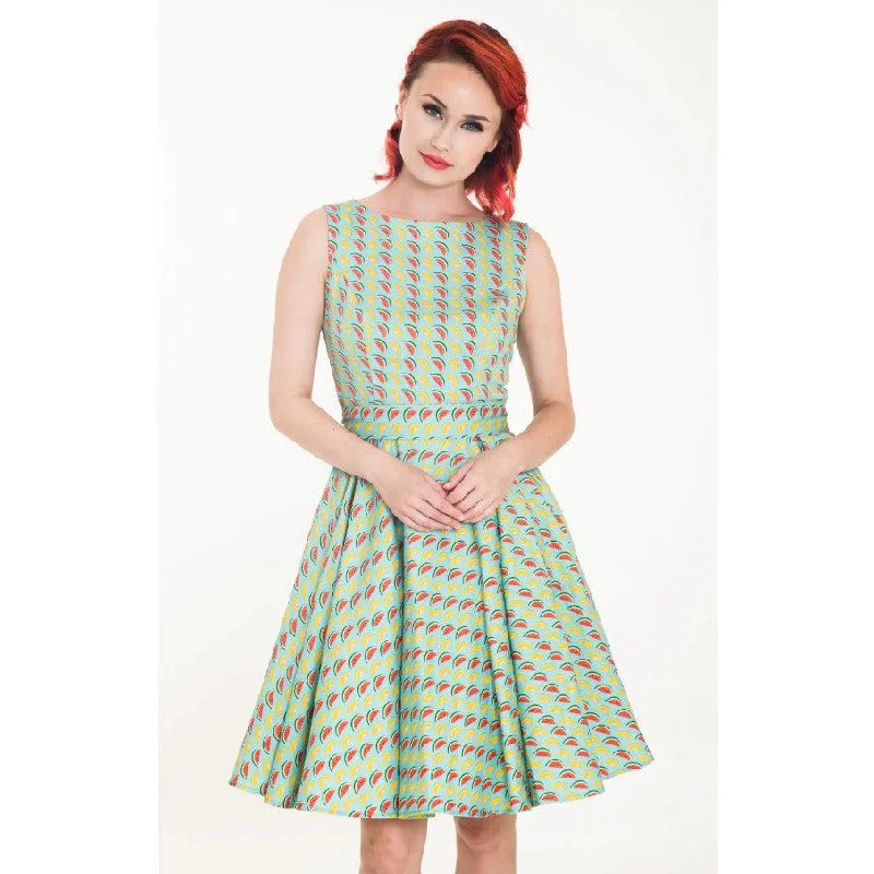 Miss Lulo Ruby Melons Dress Tunics Mesh breathable