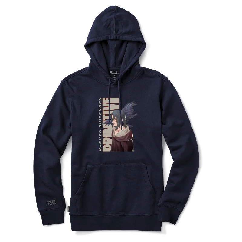 Itachi Sharigan Hoodie Hoodie with Hidden Zipper Minimalist Clean