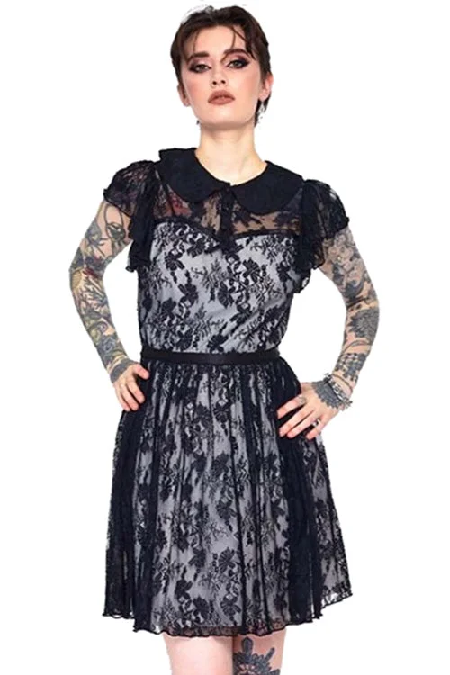 Jawbreaker Lace Overlay Collar Dress Tunics Chinos classic