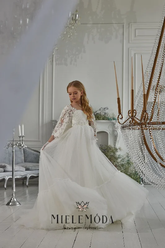 Gabriela Luxury Flower Girl Communion Dress