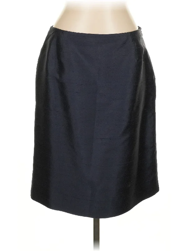 Silk Skirt midi skirt versatile