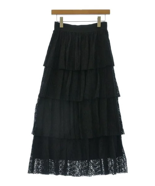 NATURAL BEAUTY BASIC Long/Maxi length skirts silk skirt elegant
