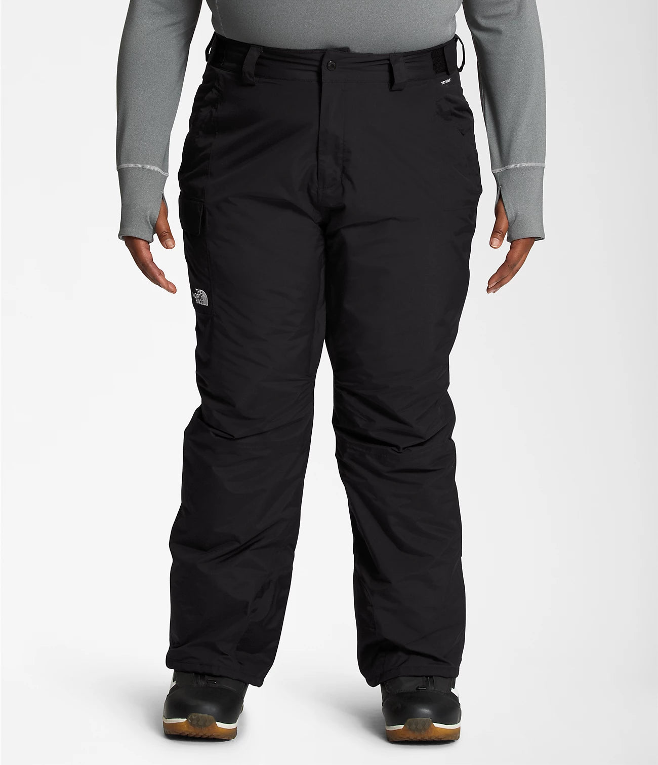 THE NORTH FACE WOMEN'S PLUS FREEDOM INS PANT - BLACK Classic Straight Pants