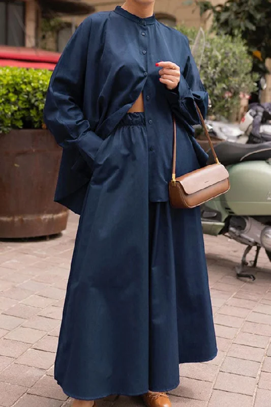Solid Color Simple Wide Leg Pant Suit Classic Cropped Pants