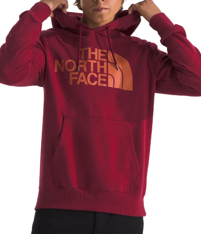 Men's Half Dome Hoodie Hoodie with Cuffed Sleeves Snug Secure