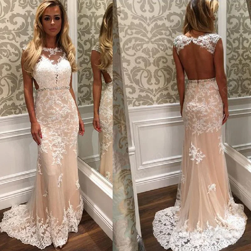Long Prom Dress, Backless Prom Dress, Lace Prom Dress, Mermaid Prom Dress, Beading Prom Dress, Applique Prom Dress, Party Dresses, Evening Dresses, LB0689 Tunics Luxurious high-end