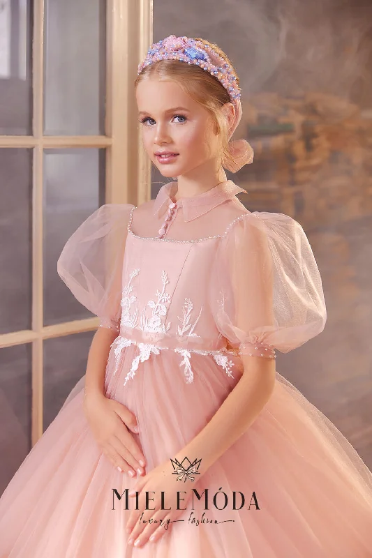 Ekaterina Luxury Couture Flower Girl Dress