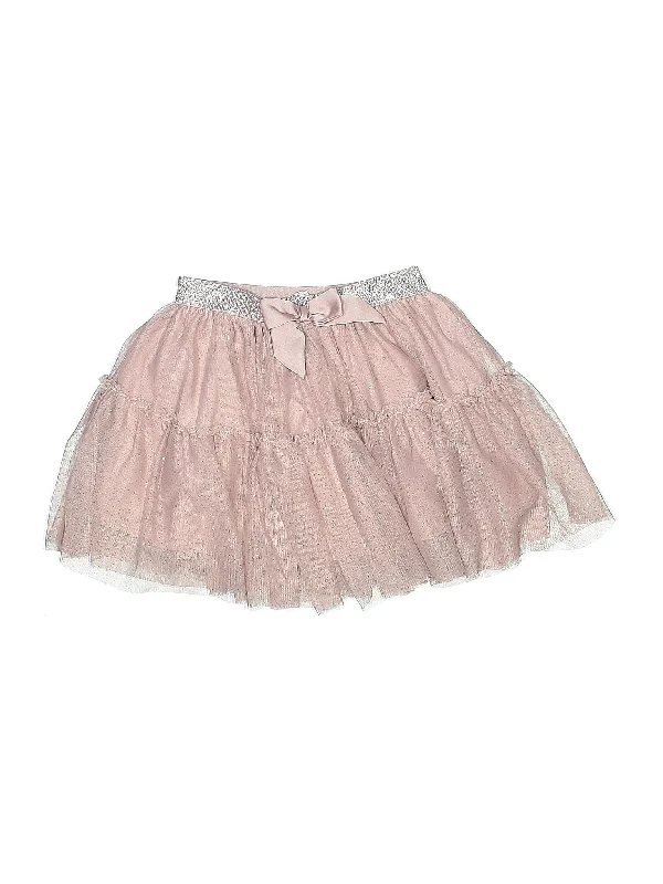 Skirt tiered skirt playful