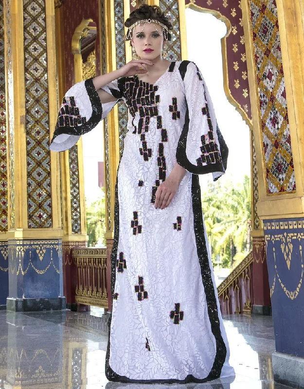 A-line Evening Party Dresses Kaftan Tunics Corduroy durable
