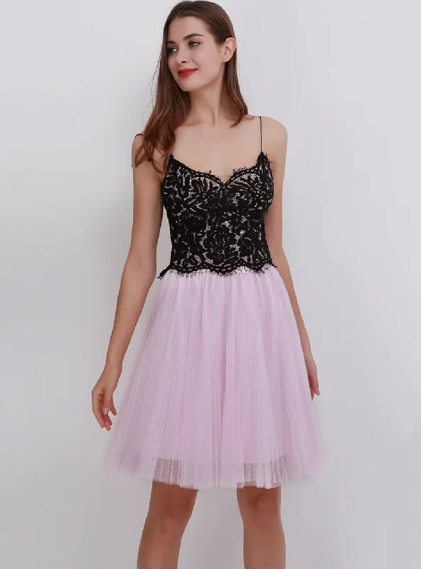 Pink Mesh Sweet Tulle Tutu Skirt asymmetrical skirt cut