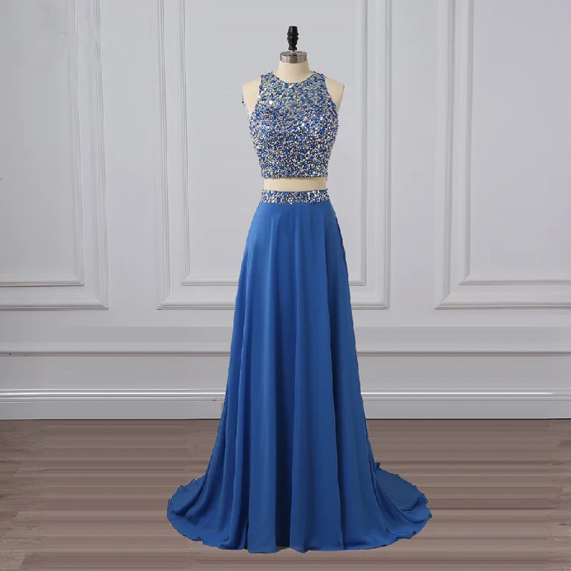 Long Prom Dresses, Chiffon Prom Dresses, Two Pieces Prom Dresses, Sequin Evening Dresses, Rhinestone Prom Dresses , Floor-Length Prom Dress, Sexy Party Dress, LB0408 Tunics Wedding white