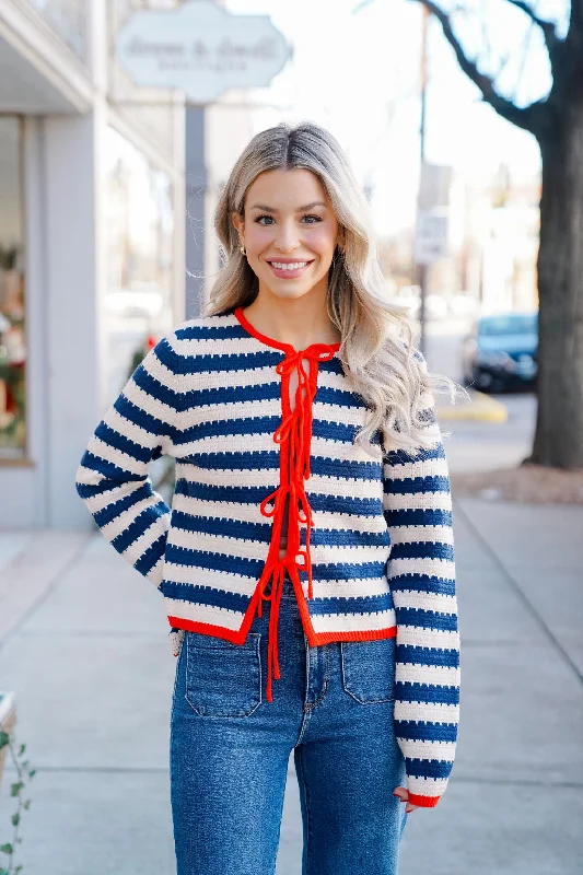 Gertrude Tie Sweater Open Front Closed Front Wrap Front