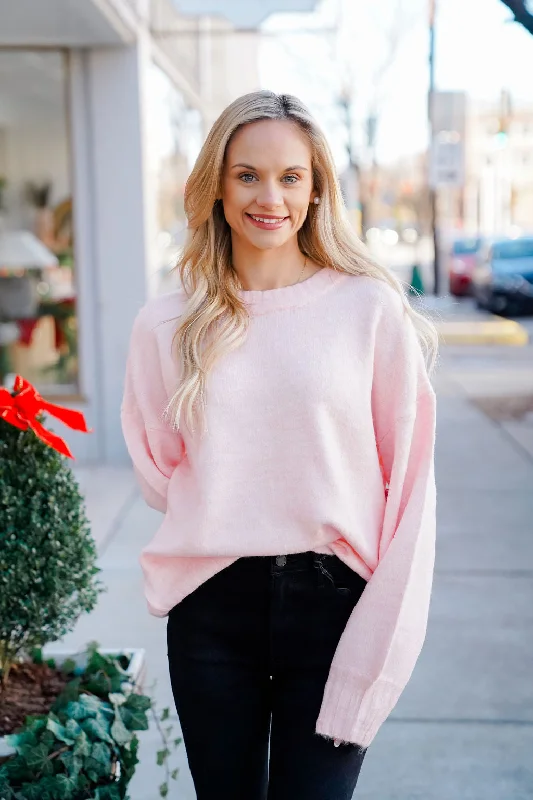 Patia Round Neck Sweater Mesh Sweater Canvas Denim