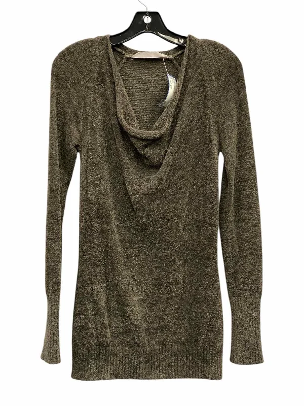Athleta Size XS Brown Fuzzy Sweater Casual Formal Business