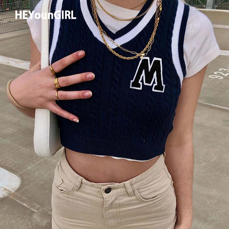 Knitted Sweater Crop Top Silk Blend Satin Velvet