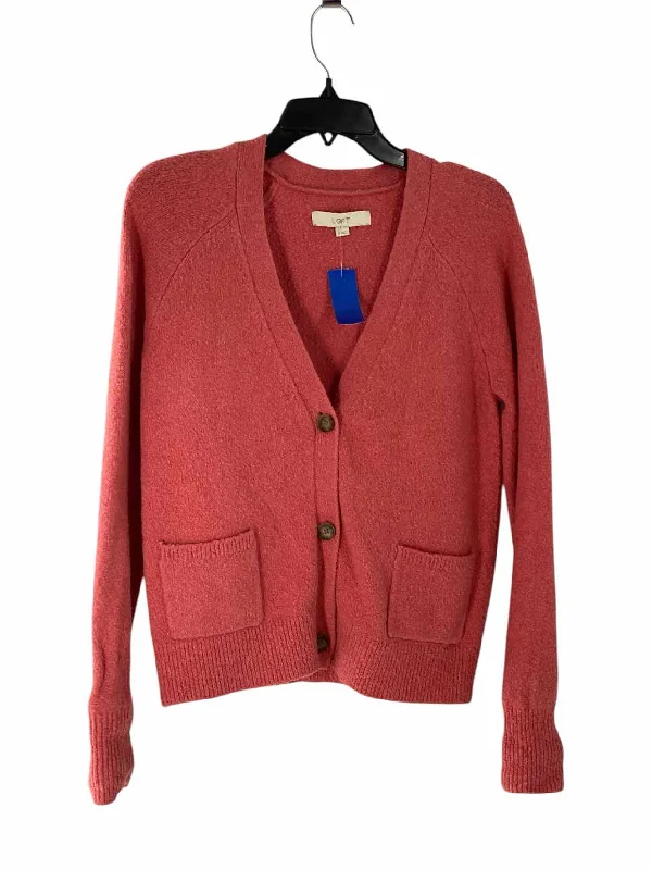 Loft Size S Coral Sweater Boxy Sweater Fitted Sweater A-Line