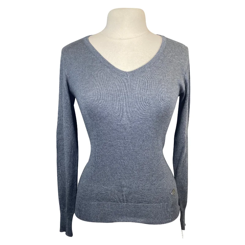 Winston 'Milan' Sweater in Charcoal - Women's Small Tailored Straight A-Line