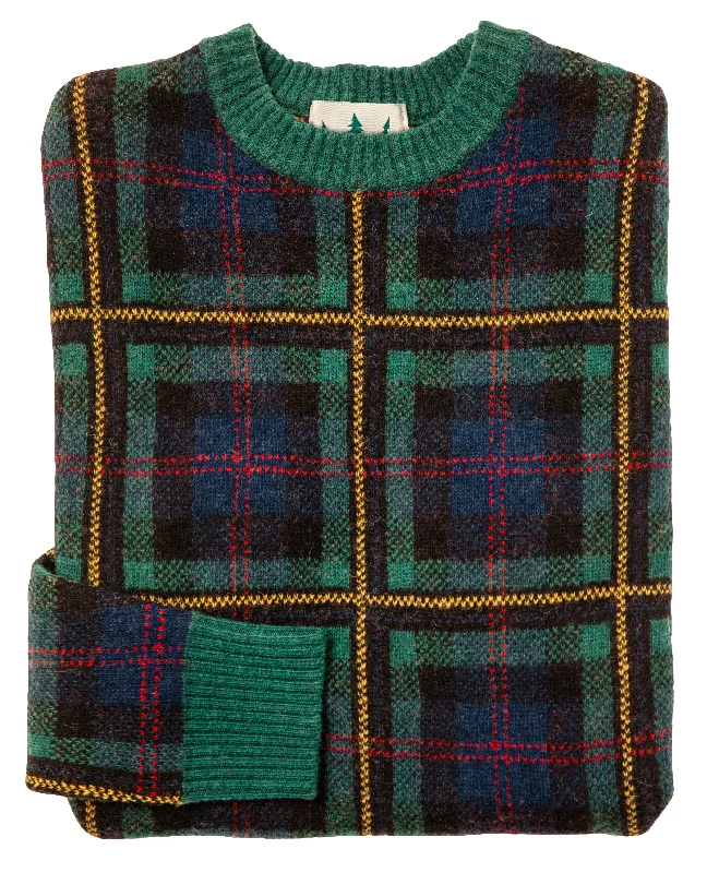 Campbell Tartan Sweater Wool Fabric Cashmere Fabric Tweed Fabric