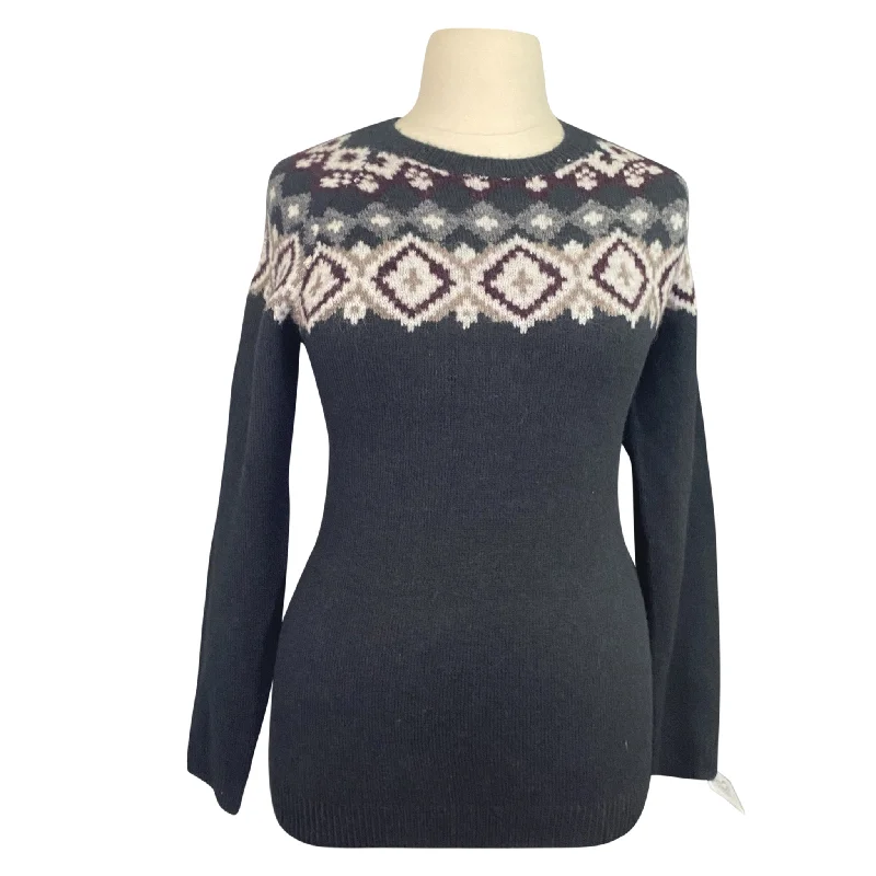 Kingsland 'Sence' Knitted Sweater in Navy - Women's Large Zippered Front Buttoned Front Snap Front Kingsland 'Sence' Knitted Sweater in Navy - Women's Large Zippered Front Buttoned Front Snap Front
