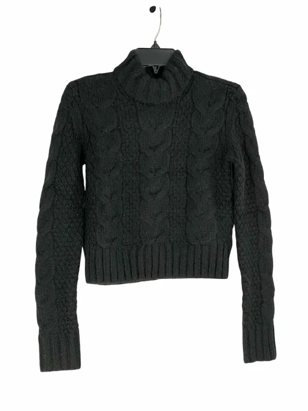 American Eagle Size XXS Black Sweater Oversized Loose Flowy