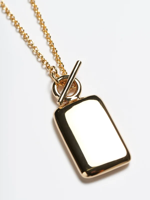 SOKO | RECTANGLE MEDALLION